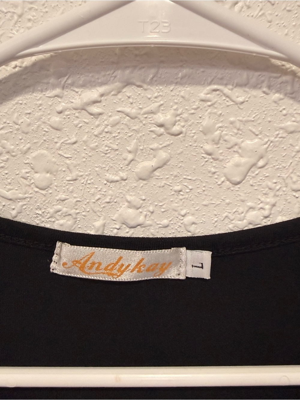 Paris Eiffel Embellished Black Women’s Top - Picture 3 of 4